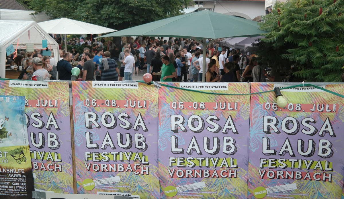 Rosa Laub-Festival in Vornbach/Neuhaus am Inn im Landkreis Passau